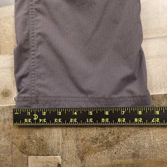 Duluth Trading Heirloom Gardening Pants Women’s 6 Gray Cargo Utility - Picture 10 of 13